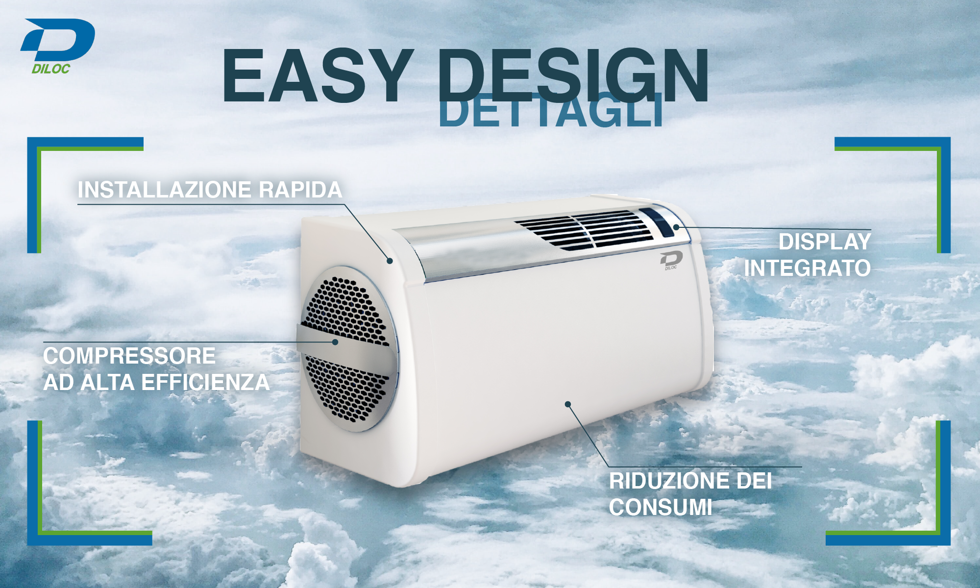 climatizzatore easy design