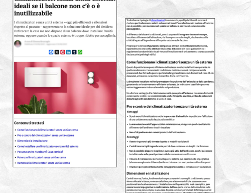 Rassegna stampa: Easy Design di Diloc su Cose di Casa